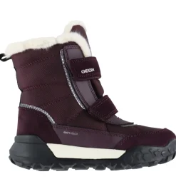 Vinterstøvler-Geox Vinterstøvler - Tex - J Trekkyup B ABX - Dk Burgundy