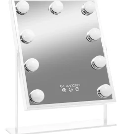 Spejle-Gillian Jones Makeupspejl - 9 LED/Touch - Hvid