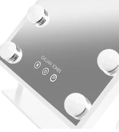 Spejle-Gillian Jones Makeupspejl - 9 LED/Touch - Hvid