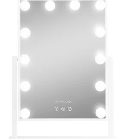 Gillian Jones Spejle*Makeupspejl - 12 LED/Touch - Hvid