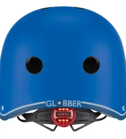 Skaterhjelme-Globber Cykelhjelm - Primo Lights - Blue