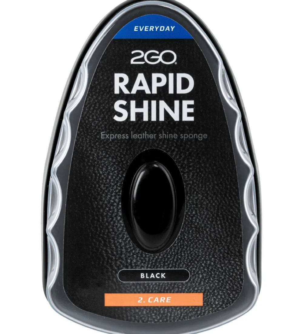 Plejeprodukter|Skoplejeprodukter-2GO Skopleje - 6ml - Step 2 - Rapid Shine - Black