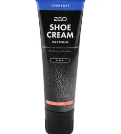 2GO Plejeprodukter|Skoplejeprodukter*Skopleje - 80ml - Step 2 - Shoe Cream - Black