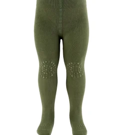 Strømpebukser-GoBabyGo Ktavlestrømpebukser - Bambus - Deep Lichen Green