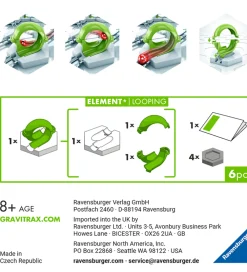 Konstruktionslegetøj-GraviTrax Element - Looping - 6 Dele