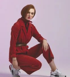 Jakkesæt Og Blazers-Grunt Blazer - Fløjl - Sigga - Rusty
