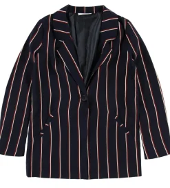 Jakkesæt Og Blazers-Grunt Blazer - Lilly - Navy m. Striber