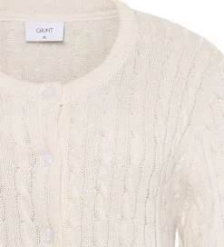 Striktrøjer-Grunt Cardigan - Strik - GrLine - Off White