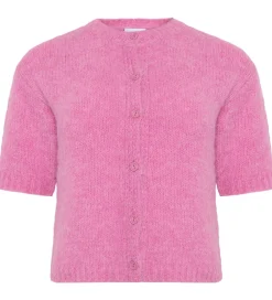 Striktrøjer-Grunt Cardigan - Strik - GrEvissa - Rose