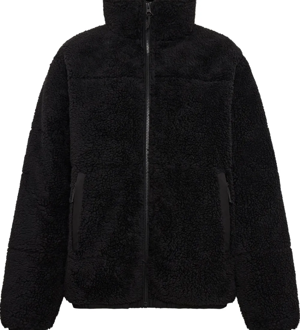 Grunt Fleece*Fleecejakke - Teddy - GRLaus - Sort