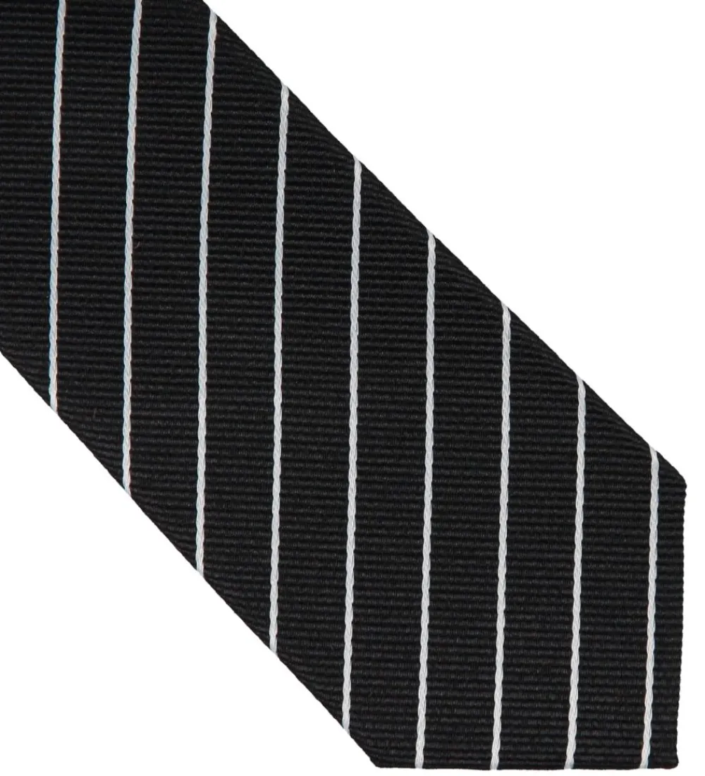 Slips Og Butterfly|Jakkesæt Og Blazers-Grunt Slips - Sort/Hvid