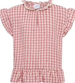 Grunt Toppe*Top - GrArte - Rosa/Hvidternet