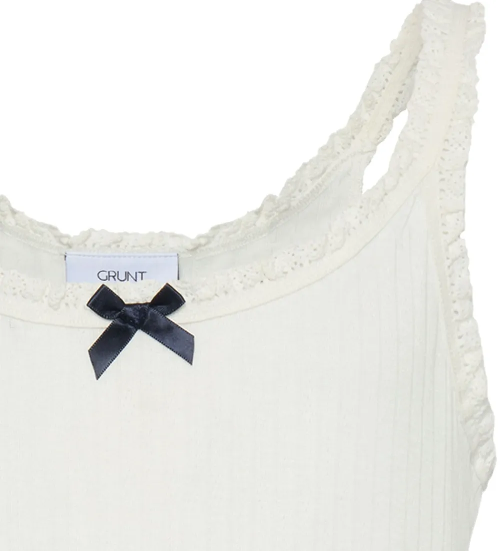 Toppe-Grunt Top - GRTia - White