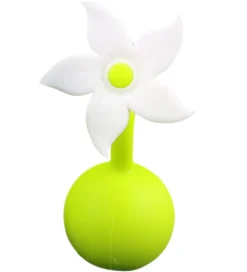 Brystpumper-Haakaa Blomsterstopper til Brystpumpe - Hvid/Grøn