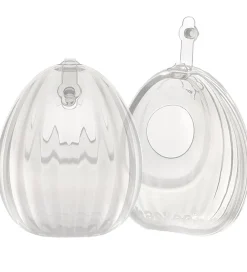 Brystpumper|Amning-Haakaa Mælkeopsamler og Brystpumpe - Musling - 2-pak - 120 ml