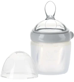 Sutteflasker-Haakaa Sutteflaske m. Ske - 160 ml - Grå