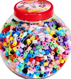 Perler-Hama Maxi Perler - 2000 stk - I Stabelbar Bøtte