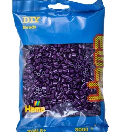 Perler-Hama Midi Perler - 3000 stk. - 108 Aubergine