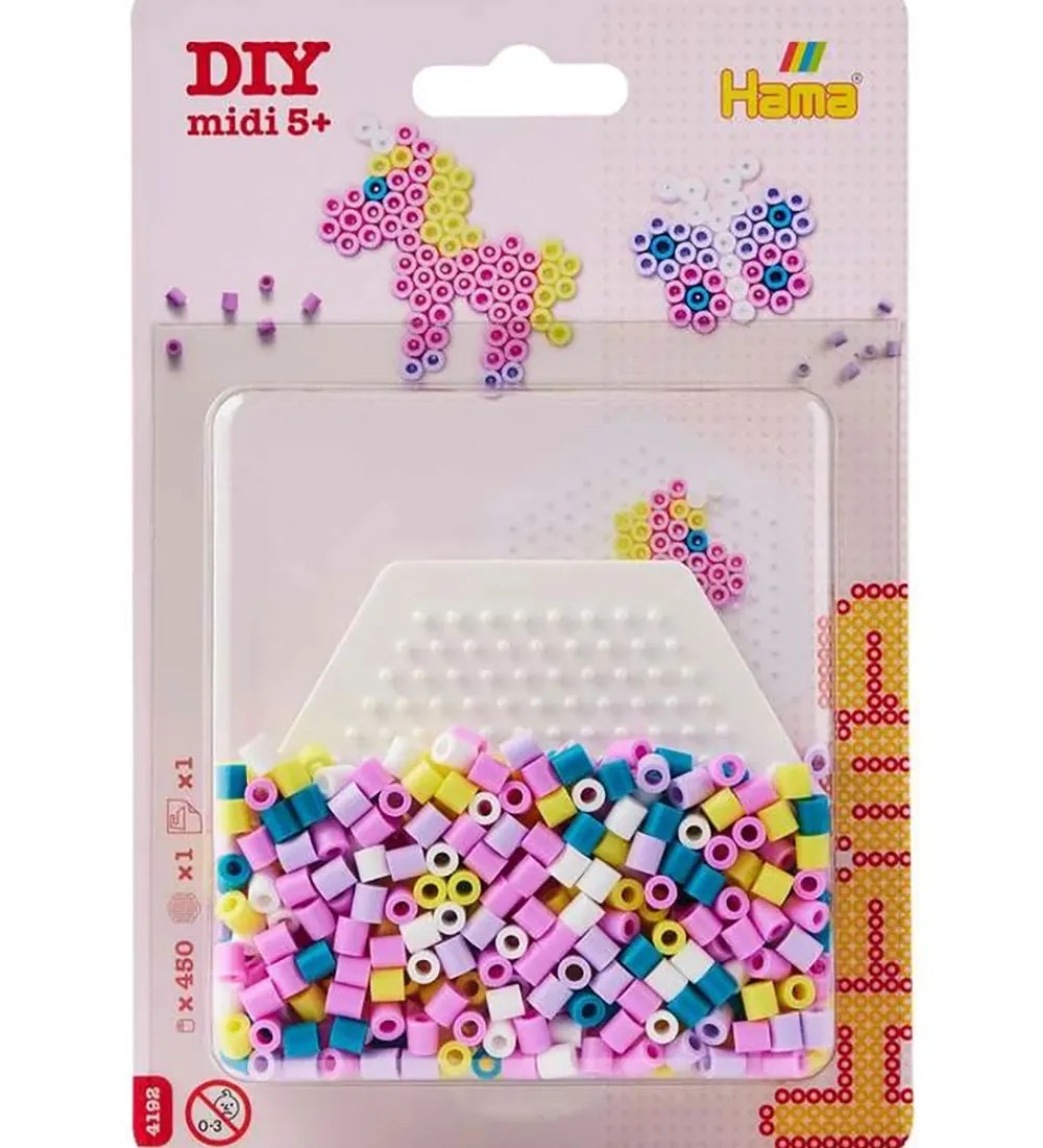 Perler-Hama Midi Perler - 450 stk. - Enhjørning