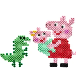Perler-Hama Midi Perler - Gurli Gris + Lillesøster Evie - 2000 stk.