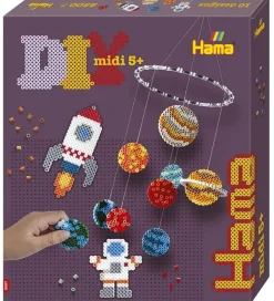 Perler|Uroer-Hama Midi Perlesæt - 2500 stk. - Space Uro