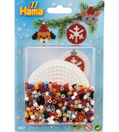 Hama Perler|Julepynt*Midi Perlesæt - Lille Jul - 450 stk - Til Ophæng