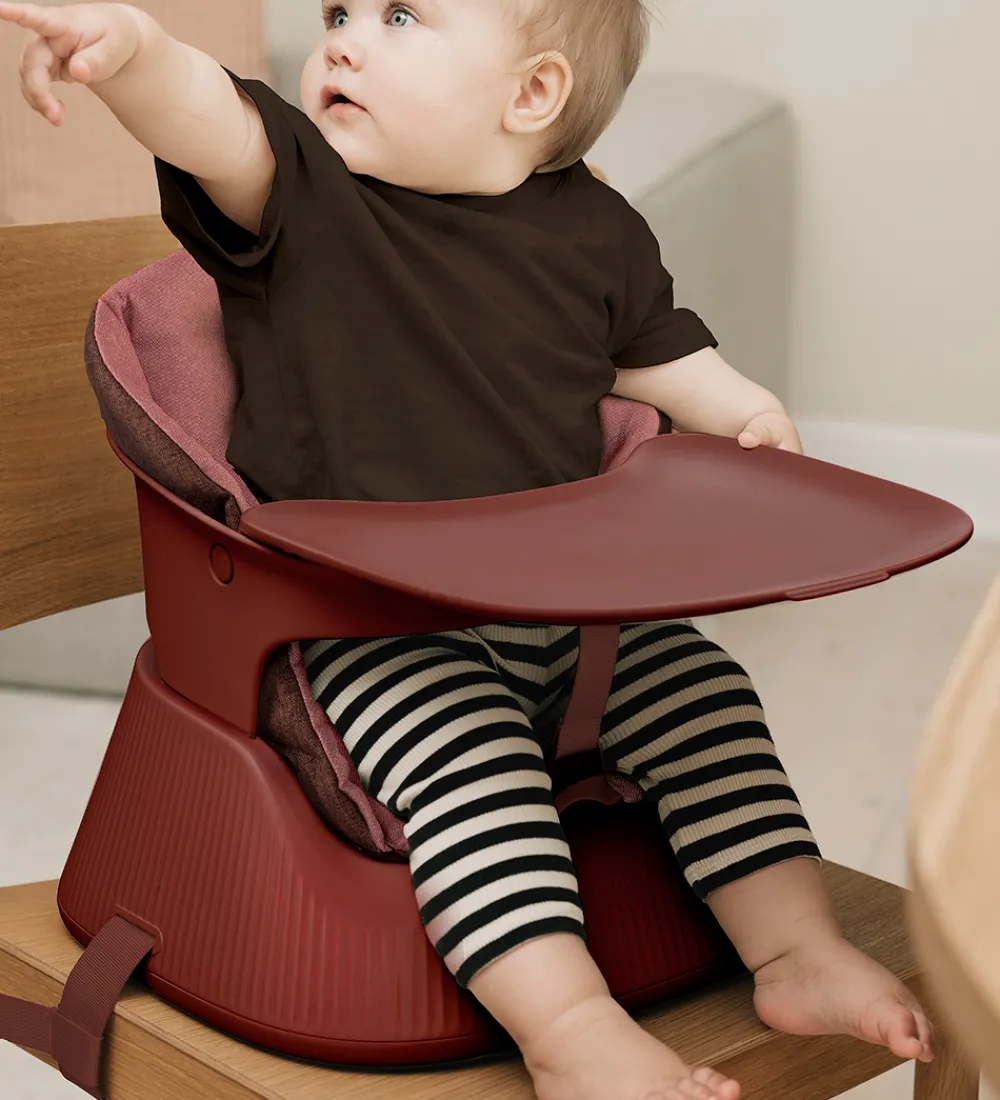 Højstole|Møbler-Hannie Højstol - Transportabel - Mahogany Red