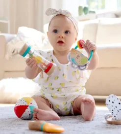 Aktivitetslegetøj-Hape Aktivitetslegetøj - 5 In 1 Baby Sensory Set
