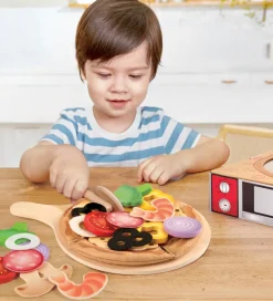 Hape Legekøkken Og Legemøbel*Legemad - 29 dele - Pizza