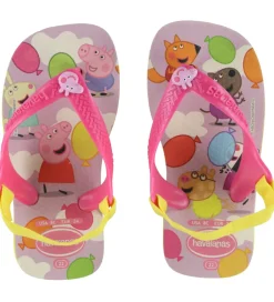 Klipklappere-Havaianas Klipklapper - Baby Peppa Pig - Citrus Yellow