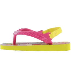Klipklappere-Havaianas Klipklapper - Baby Peppa Pig - Citrus Yellow