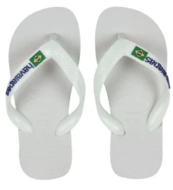 Klipklappere-Havaianas Klipklapper - Brasil - Hvid
