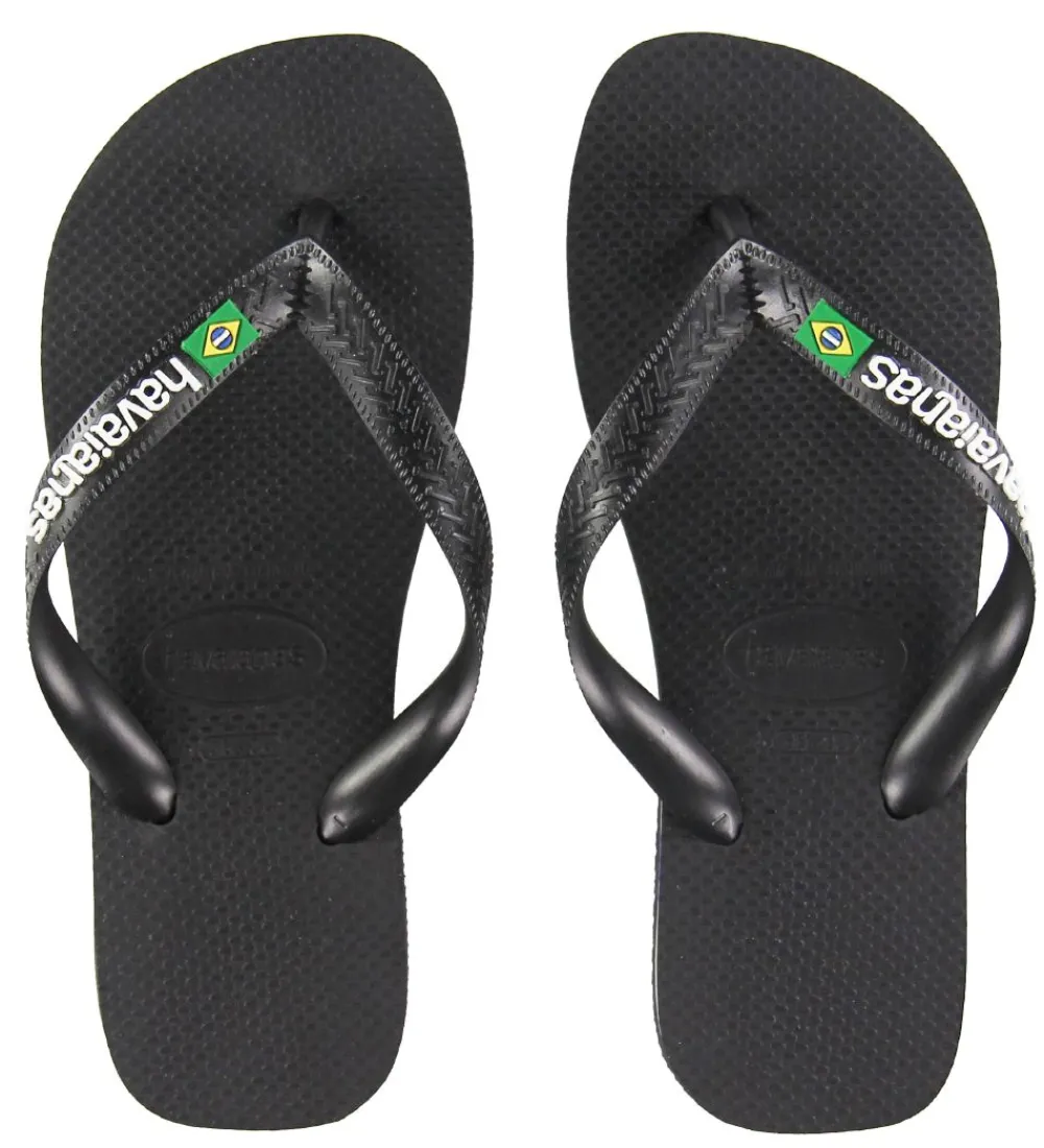 Klipklappere-Havaianas Klipklapper - Brasil - Sort
