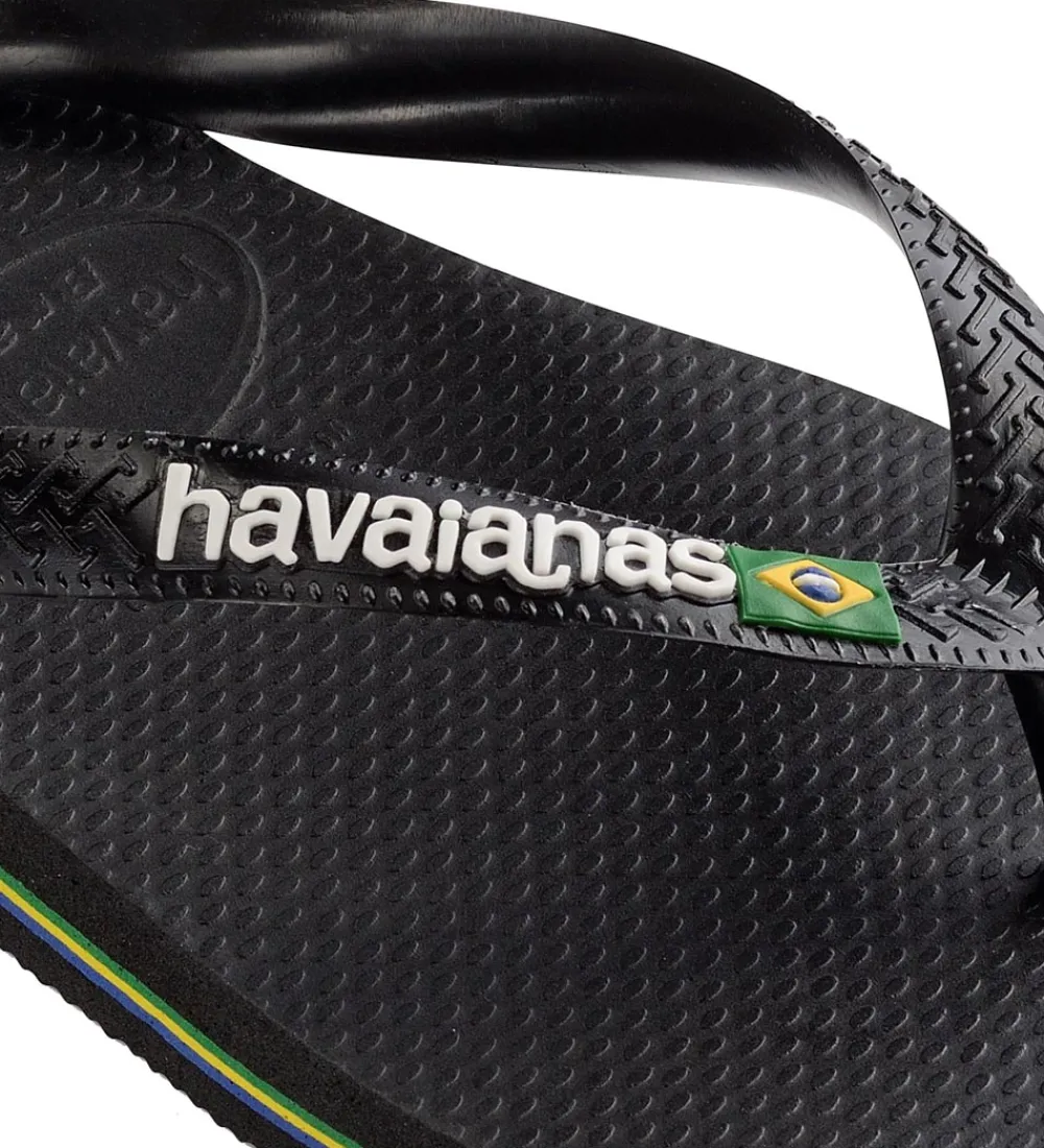 Klipklappere-Havaianas Klipklapper - Brasil - Sort