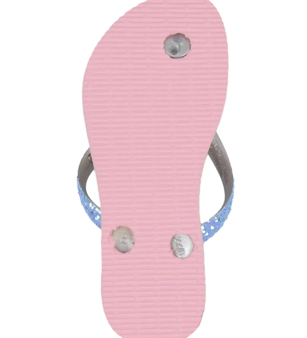 Klipklappere-Havaianas Klipklapper - Slim Glitter - Pink Glow