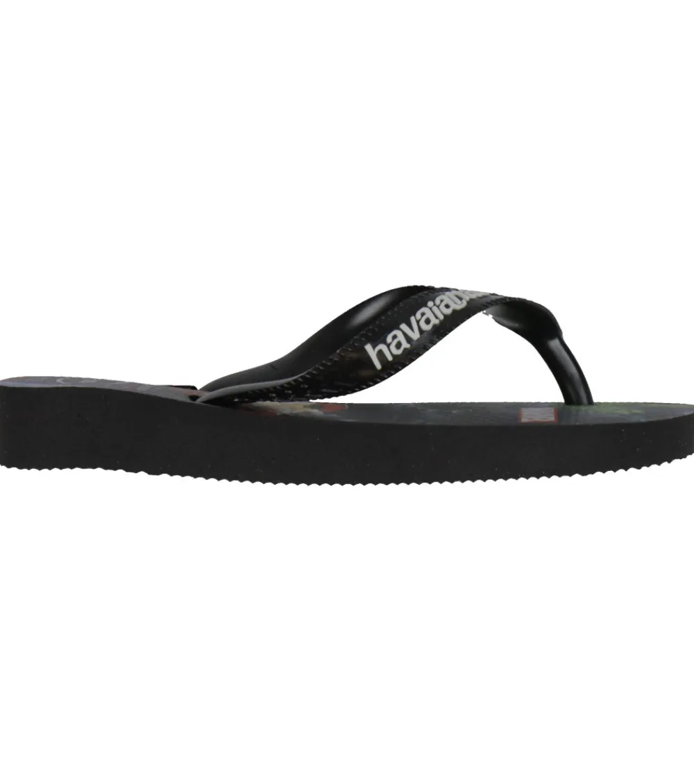 Klipklappere-Havaianas Klipklapper - Top Marvel II - Sort
