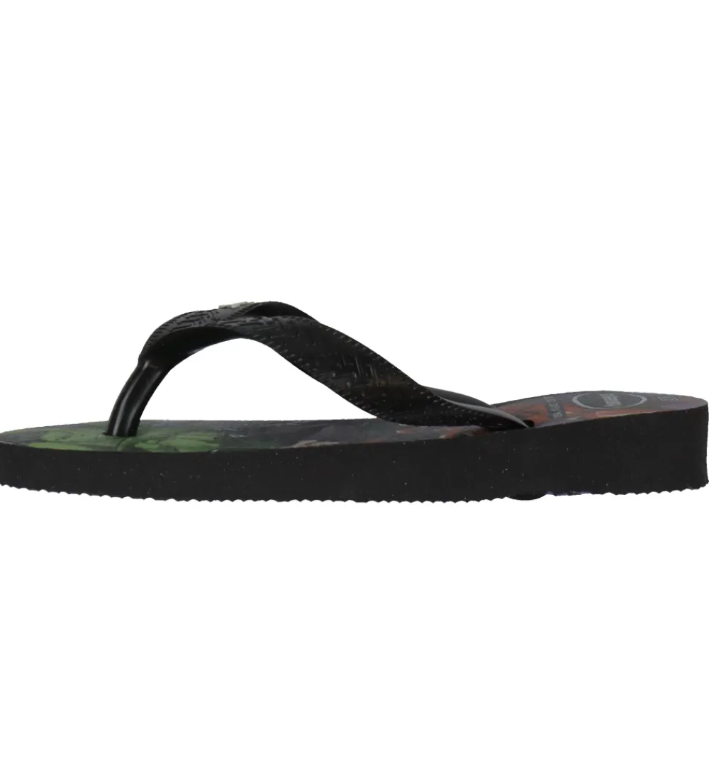 Klipklappere-Havaianas Klipklapper - Top Marvel II - Sort