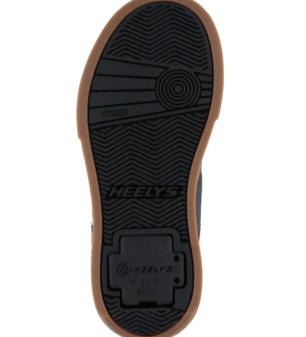 Heelys Sneakers*Rullesko - Goleeh - Sort/Hvid/Gum