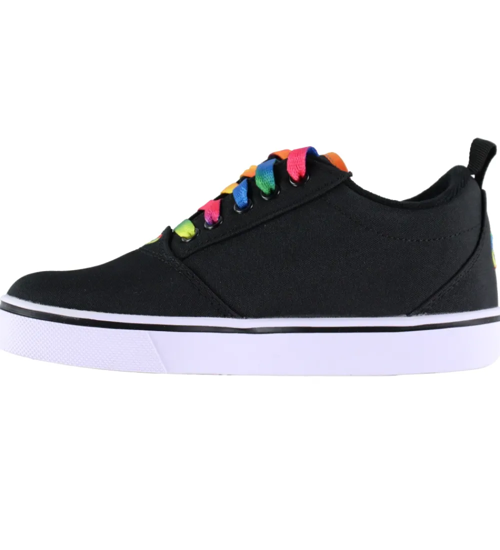 Heelys Sneakers*Rullesko - Pro 20 - Sort/Rainbow Cursive