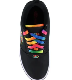 Heelys Sneakers*Rullesko - Pro 20 - Sort/Rainbow Cursive