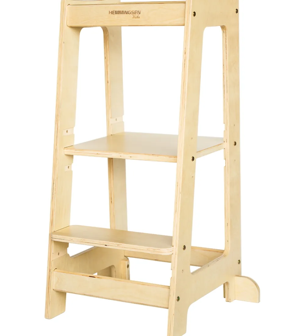 Hemmingsen Kids Stole|Skamler*Læringstårn - Martin - 40x42x86 cm - Natur