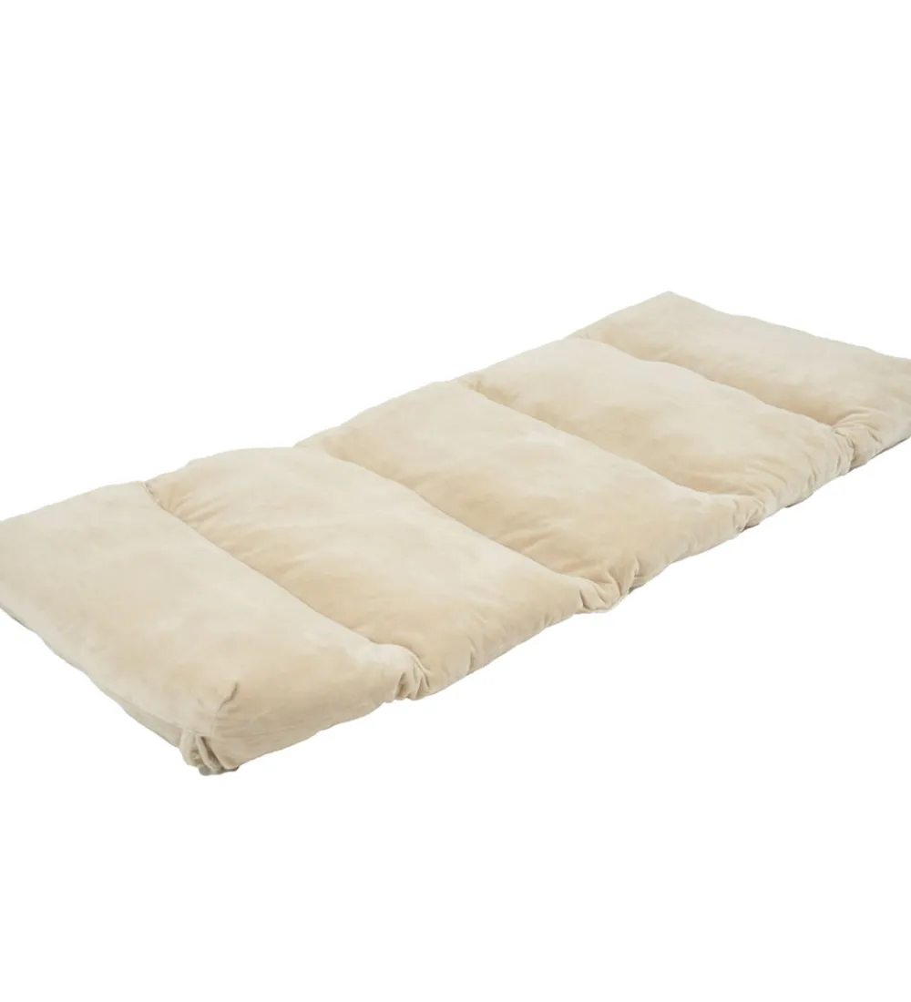 Madrasser-Hemmingsen Kids Luksus Madras - Velour - Luna - 140x60 cm - Beig
