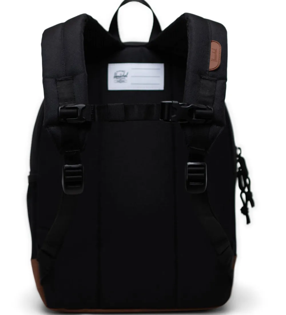 Herschel Børnehavetasker*Børnehavetaske - Heritage Kids - EcoSystem - Sort/Saddl