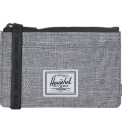 Punge-Herschel Kortholder - Oscar - Raven Crosshatch