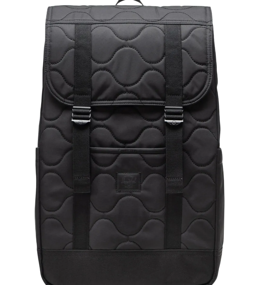Tasker|Rygsække-Herschel Rygsæk - Retreat - Quilted Capsule - 23 L - Sort