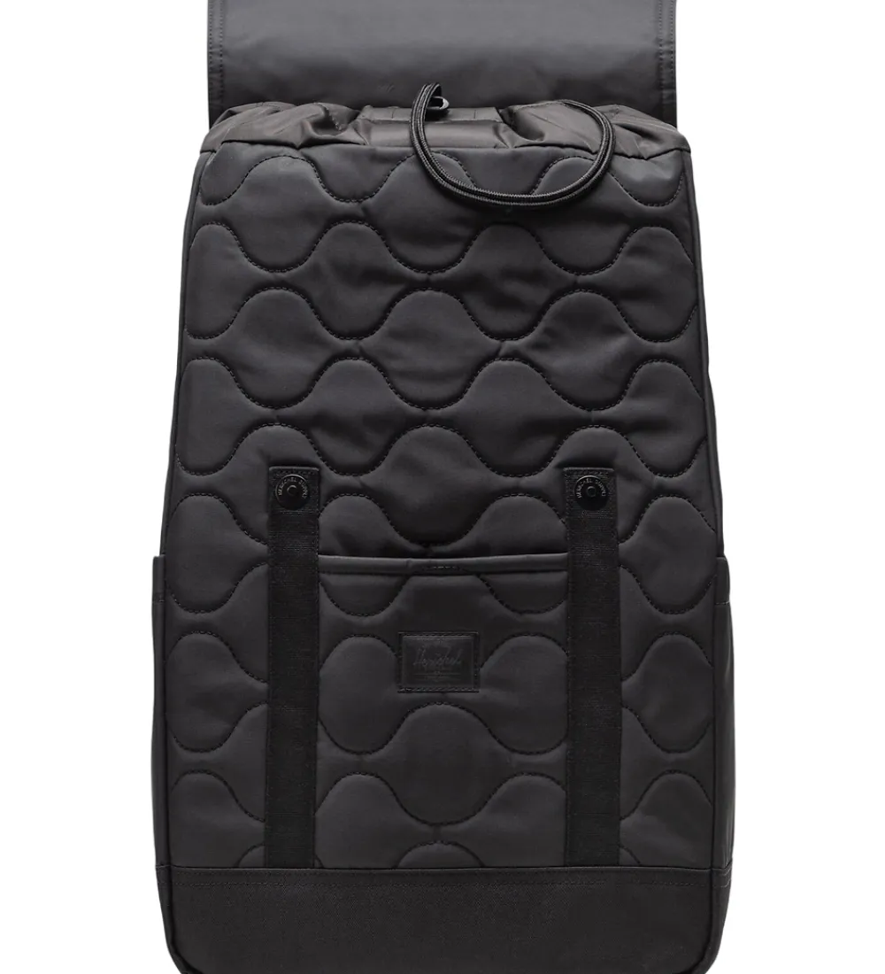 Tasker|Rygsække-Herschel Rygsæk - Retreat - Quilted Capsule - 23 L - Sort