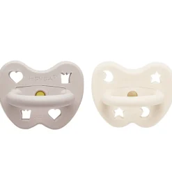 Hevea Sutter*Sutter - 3-36 mdr - 2-pak - Naturgummi - Milky/Soft Pebble