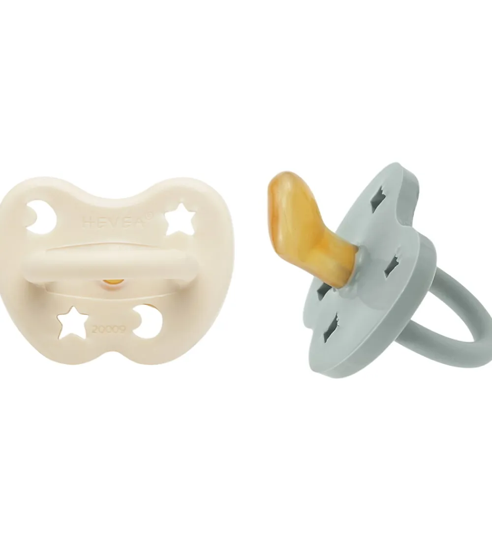Sutter-Hevea Sutter - 3-36 mdr - 2-pak - Naturgummi - Milky White/Grey