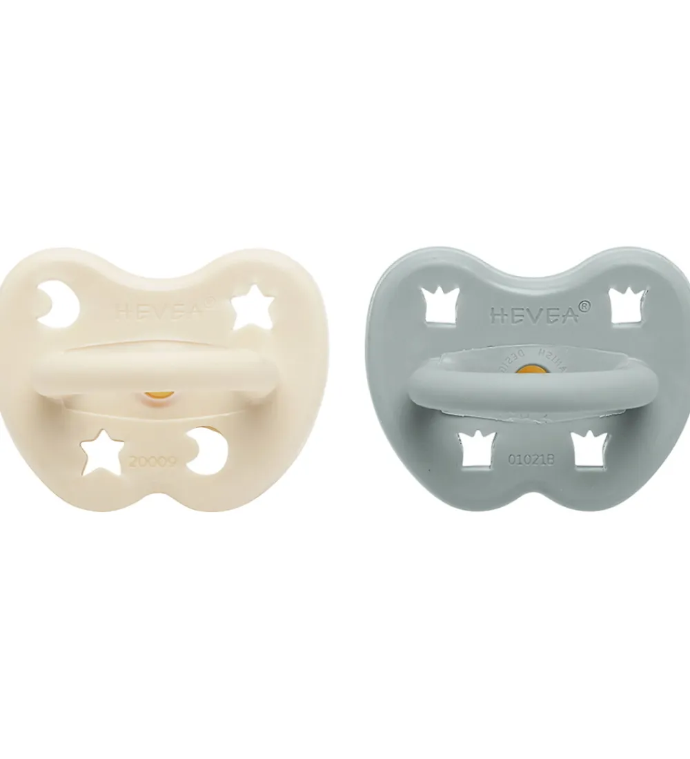 Sutter-Hevea Sutter - 3-36 mdr - 2-pak - Naturgummi - Milky White/Grey