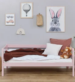 Senge-Hoppekids Juniorseng - ECO Comfort - Pale Rose